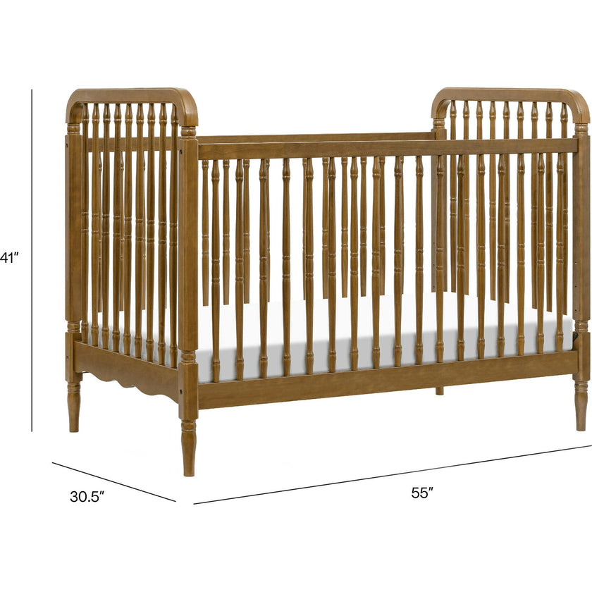 Liberty 3-In-1 Convertible Spindle Crib & Toddler Bed Conversion Kit