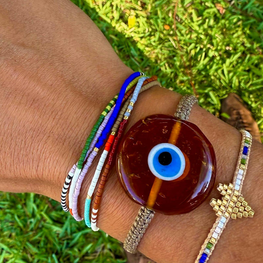 Trinity Beaded Bracelet