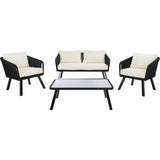 Kerson 4-Piece Rope Living Set