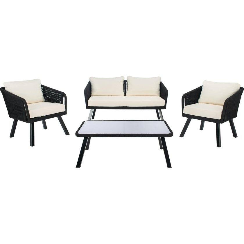 Kerson 4-Piece Rope Living Set