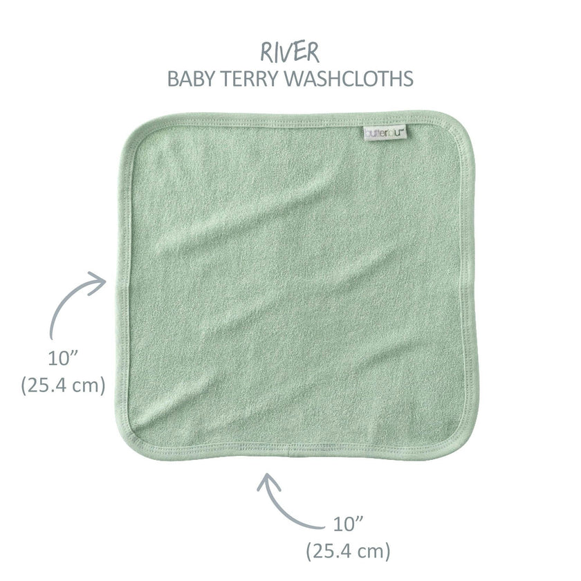 RIVER 10-Pack Washcloths
