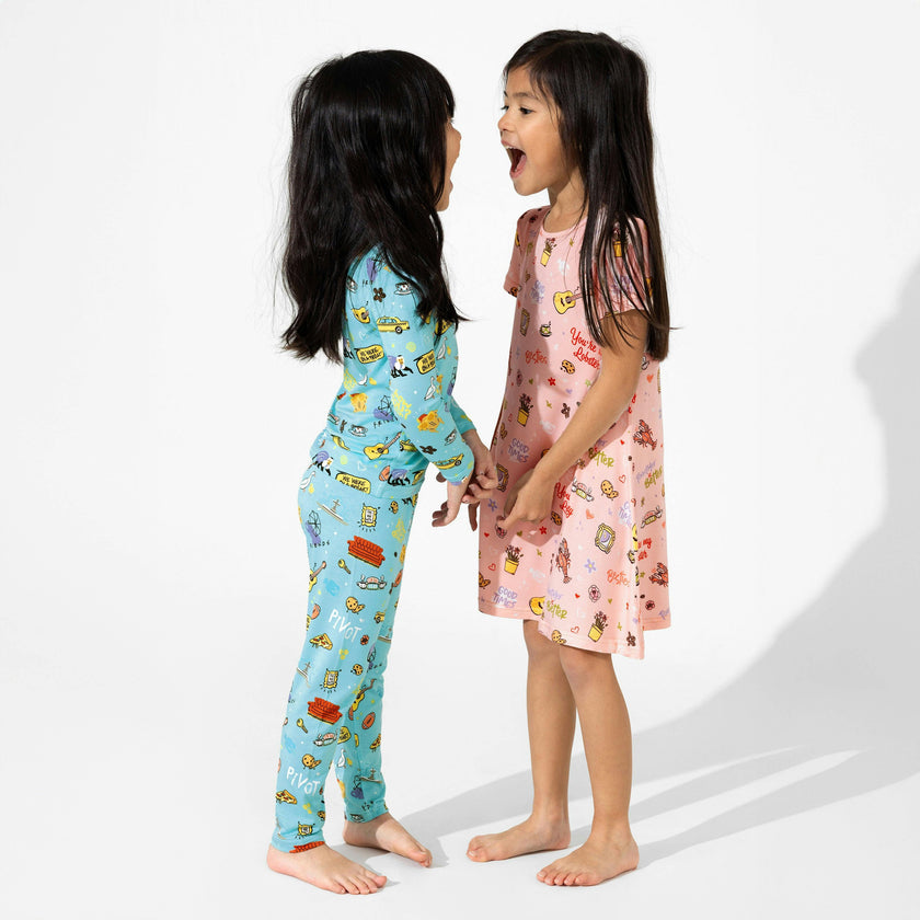 FRIENDS™: Central Perk Bamboo Kids Pajamas