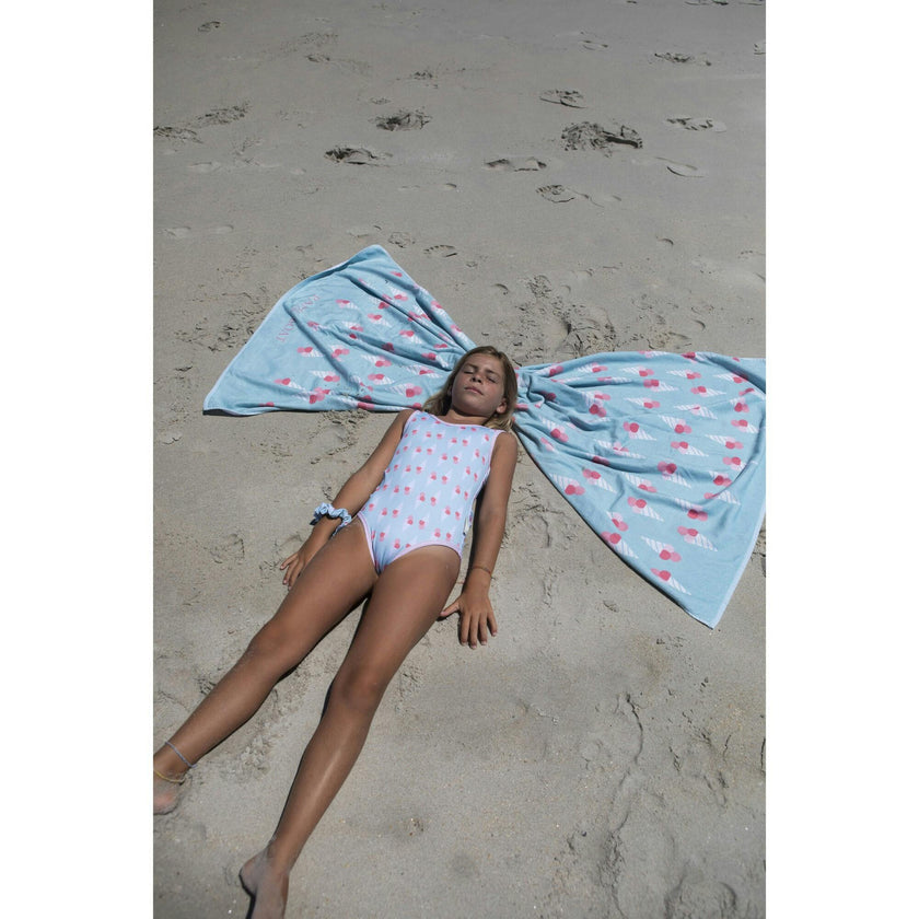 Ice cream dream large beach towel