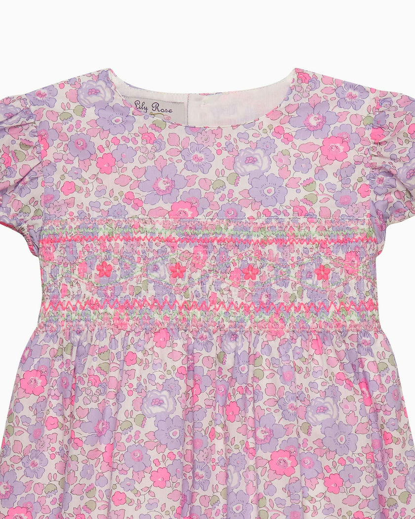 Betsy Smocked Party Dress