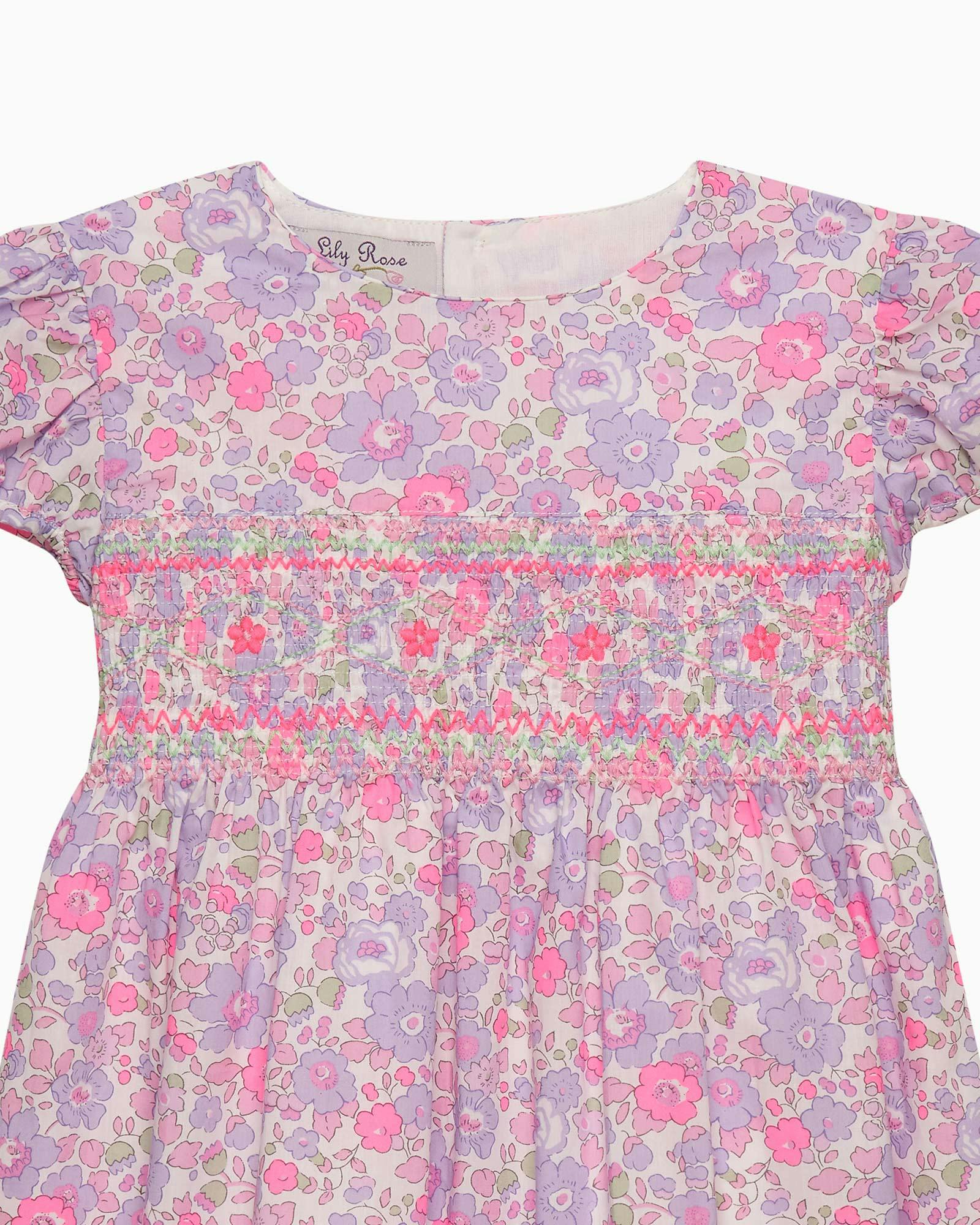 Betsy Smocked Party Dress