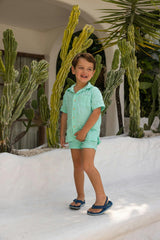 The Future Sea Suite - Boys Linen Shirt