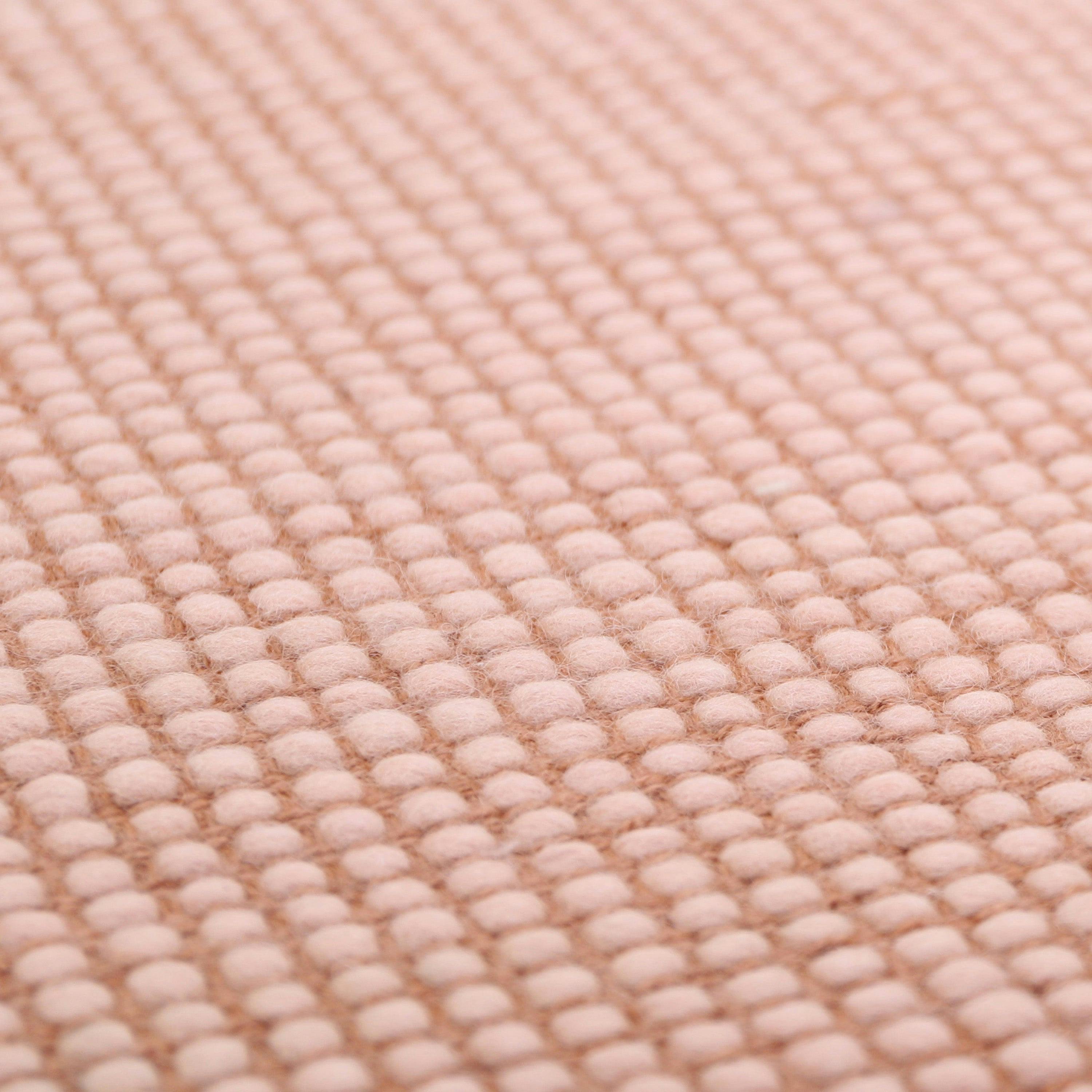 Bergen Hand-Woven Contemporary Wool Square Rug