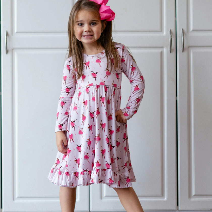 Love on Pointe Twirl Dress