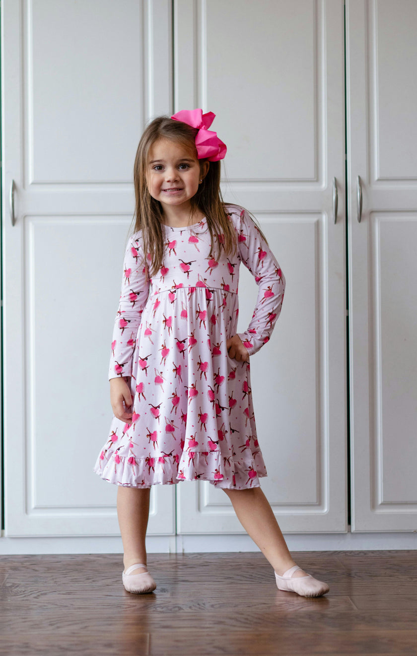Love on Pointe Twirl Dress