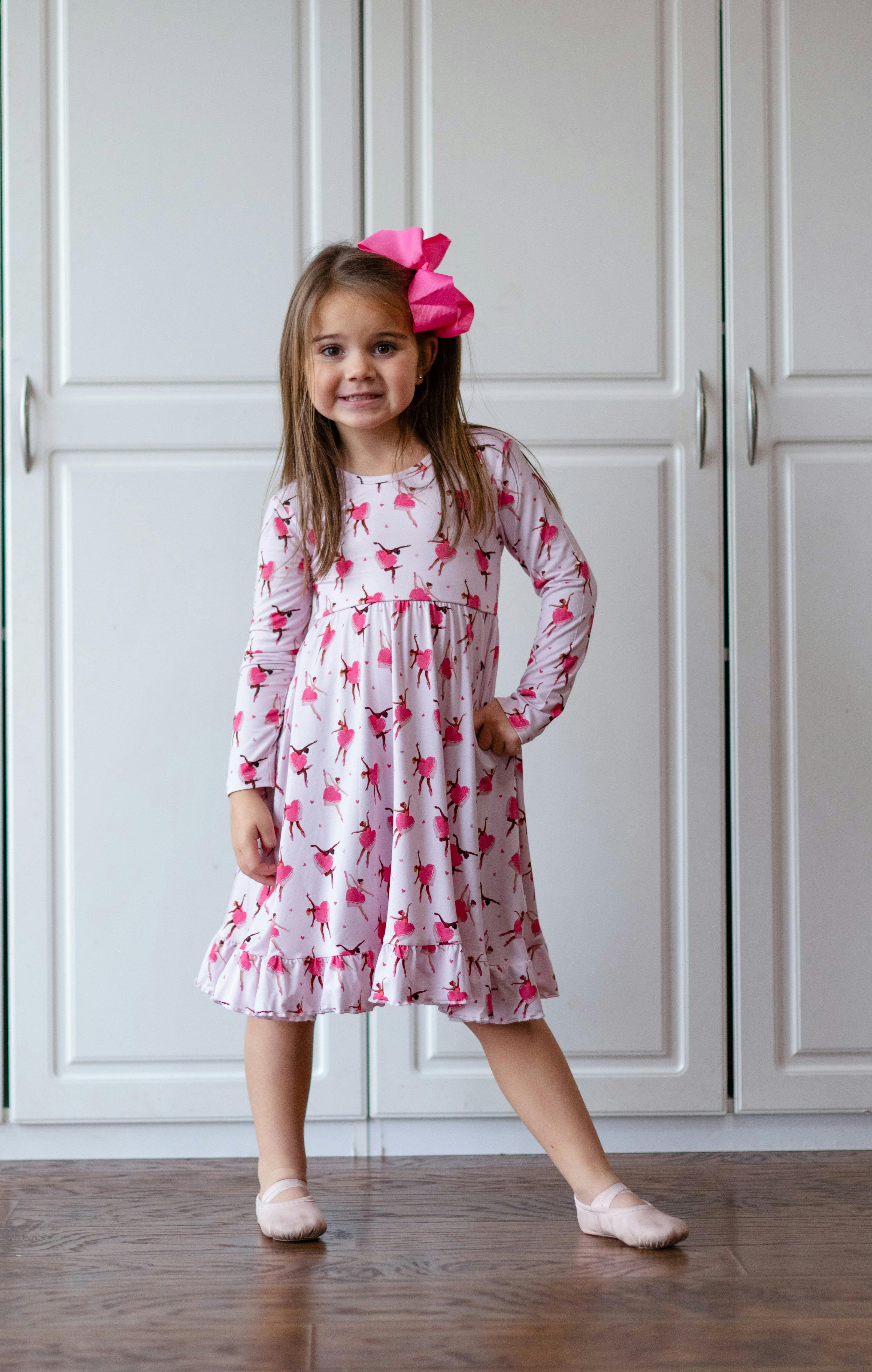 Love on Pointe Twirl Dress
