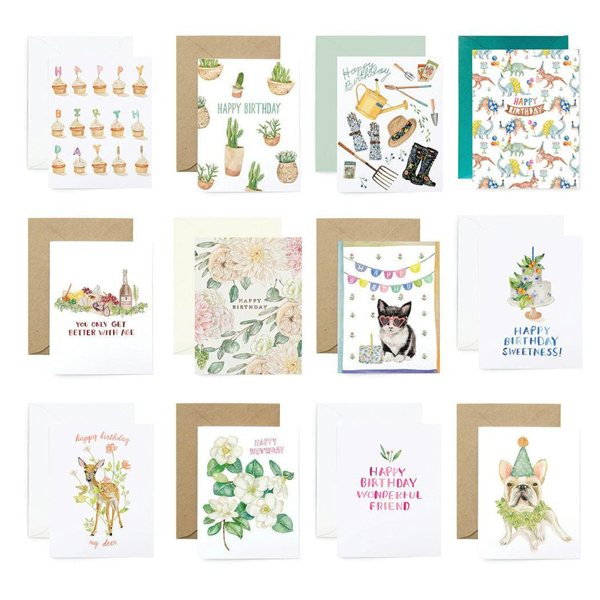 Birthday Greeting Card Bundle