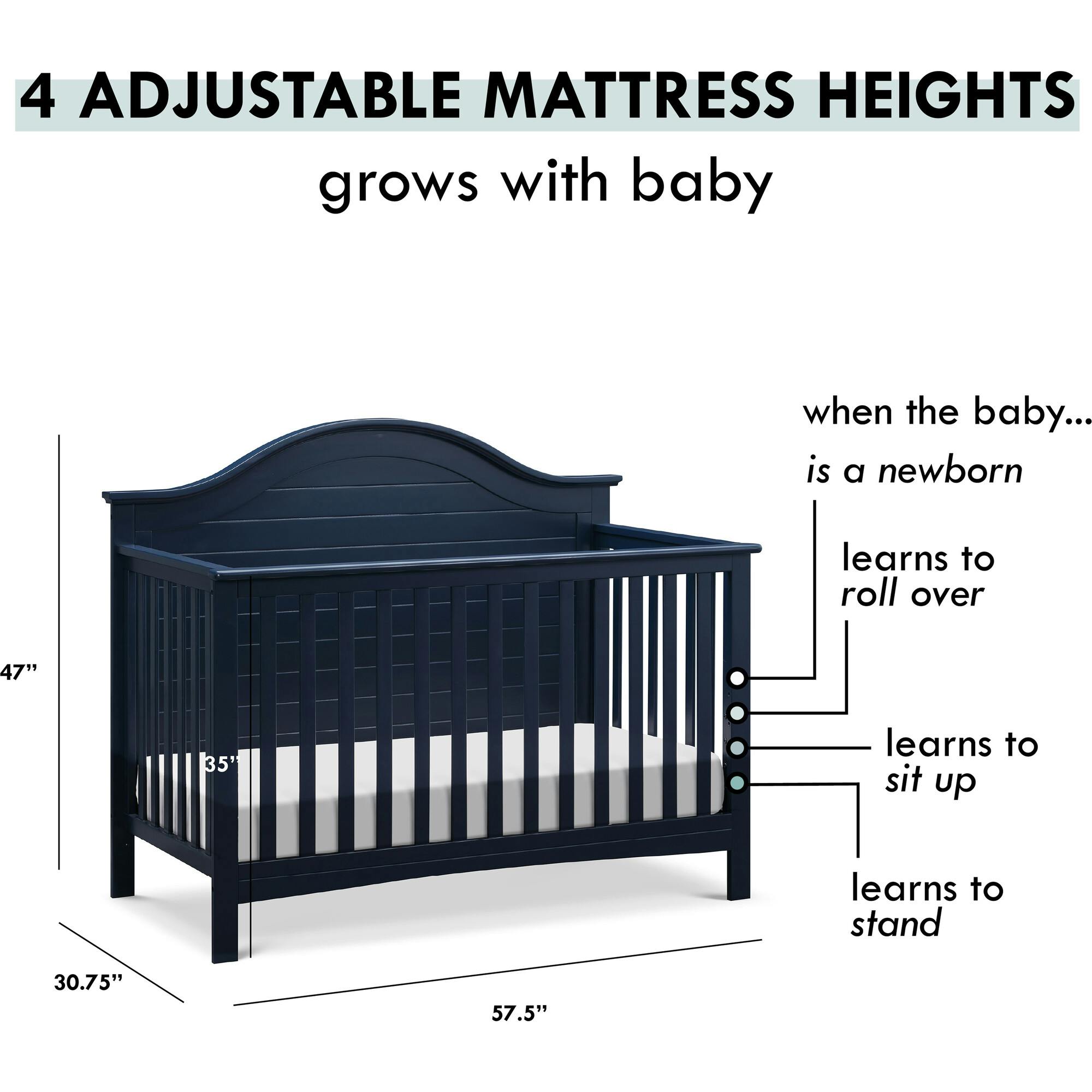 Nolan 4-in-1 Convertible Crib