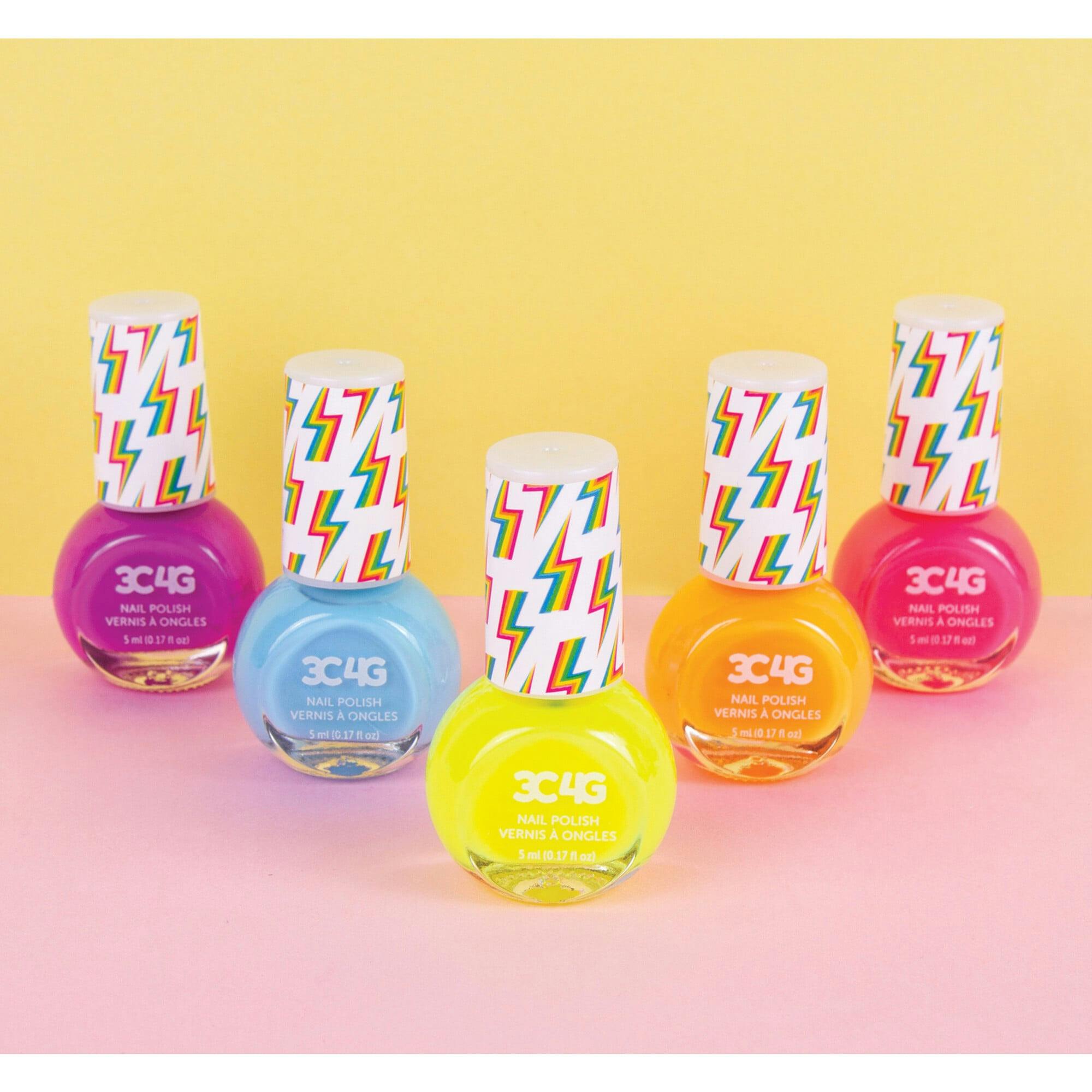 3C4G: Neon Nail Polish Set