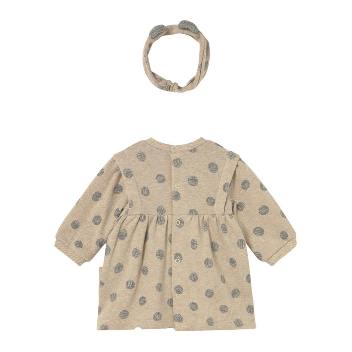 Newborn Girl Dress with Headband