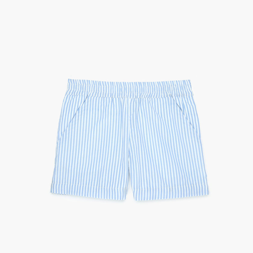 The Tiny Leo Shorts - Blue/White Stripe