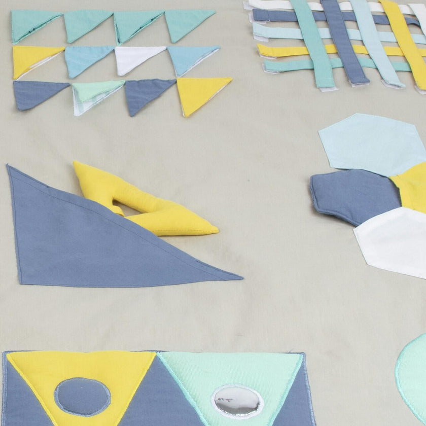 Neo Eometric Shapes Play Mat