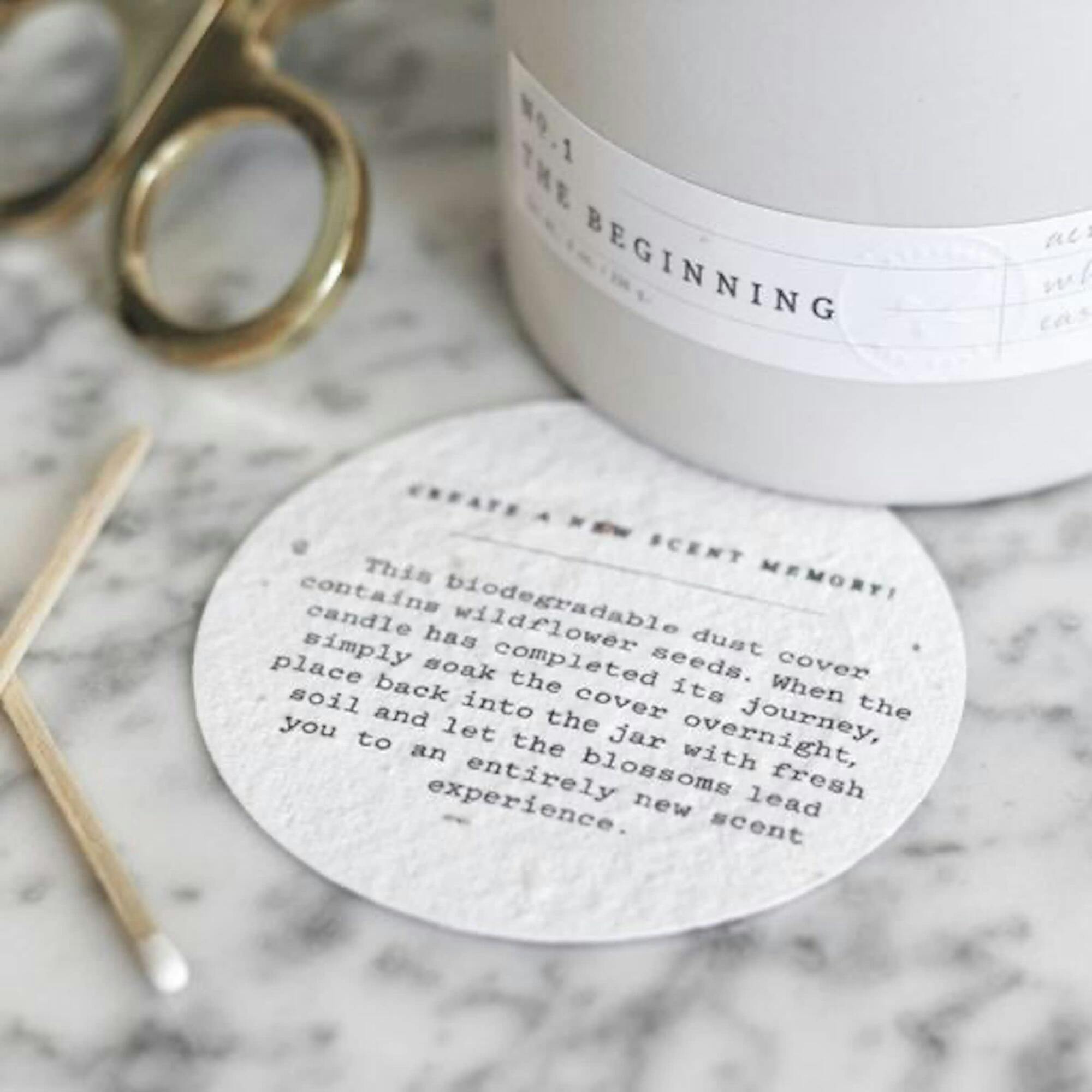 No. 1 The Beginning Candle