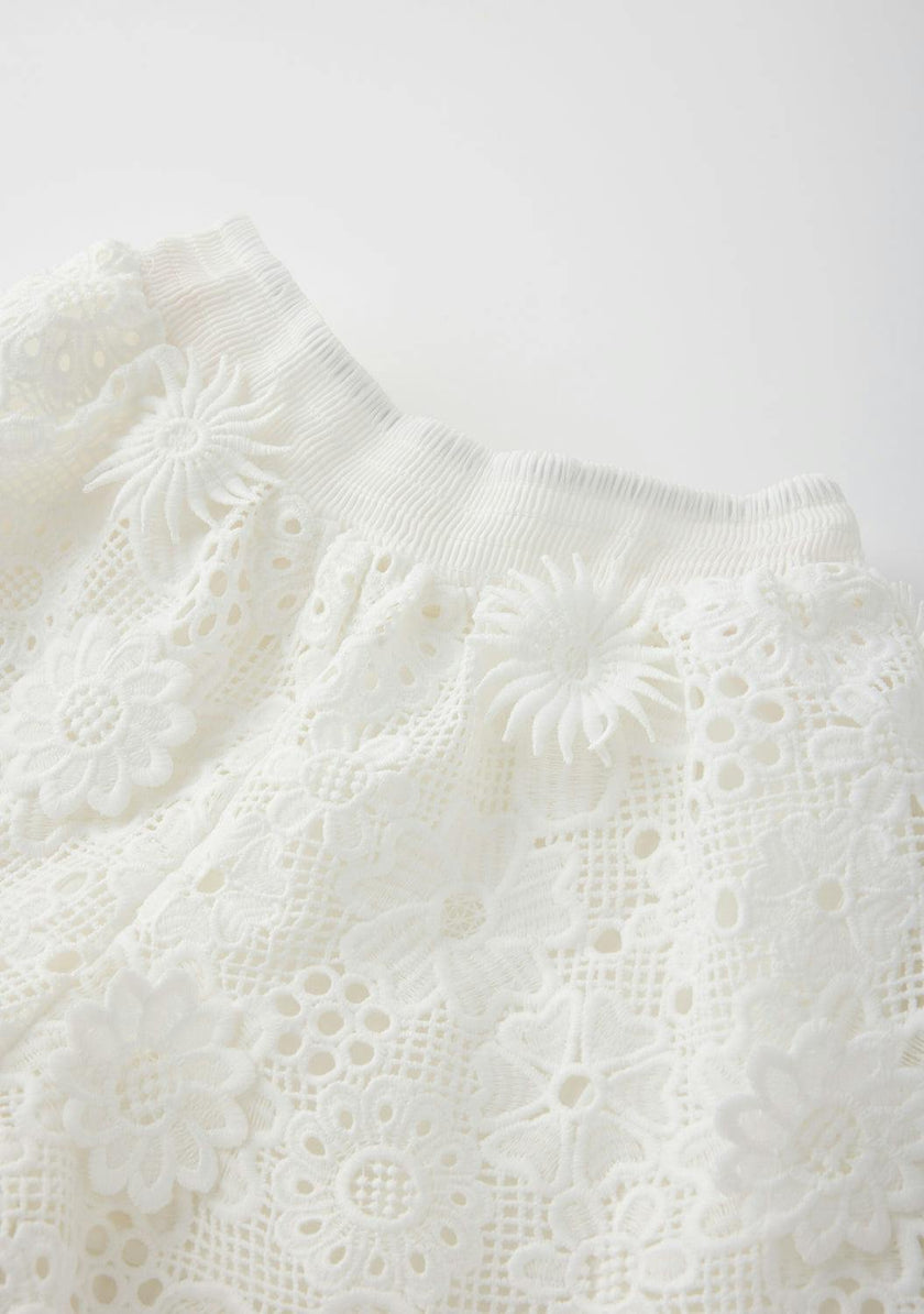 Lucinda Embroidered Shorts