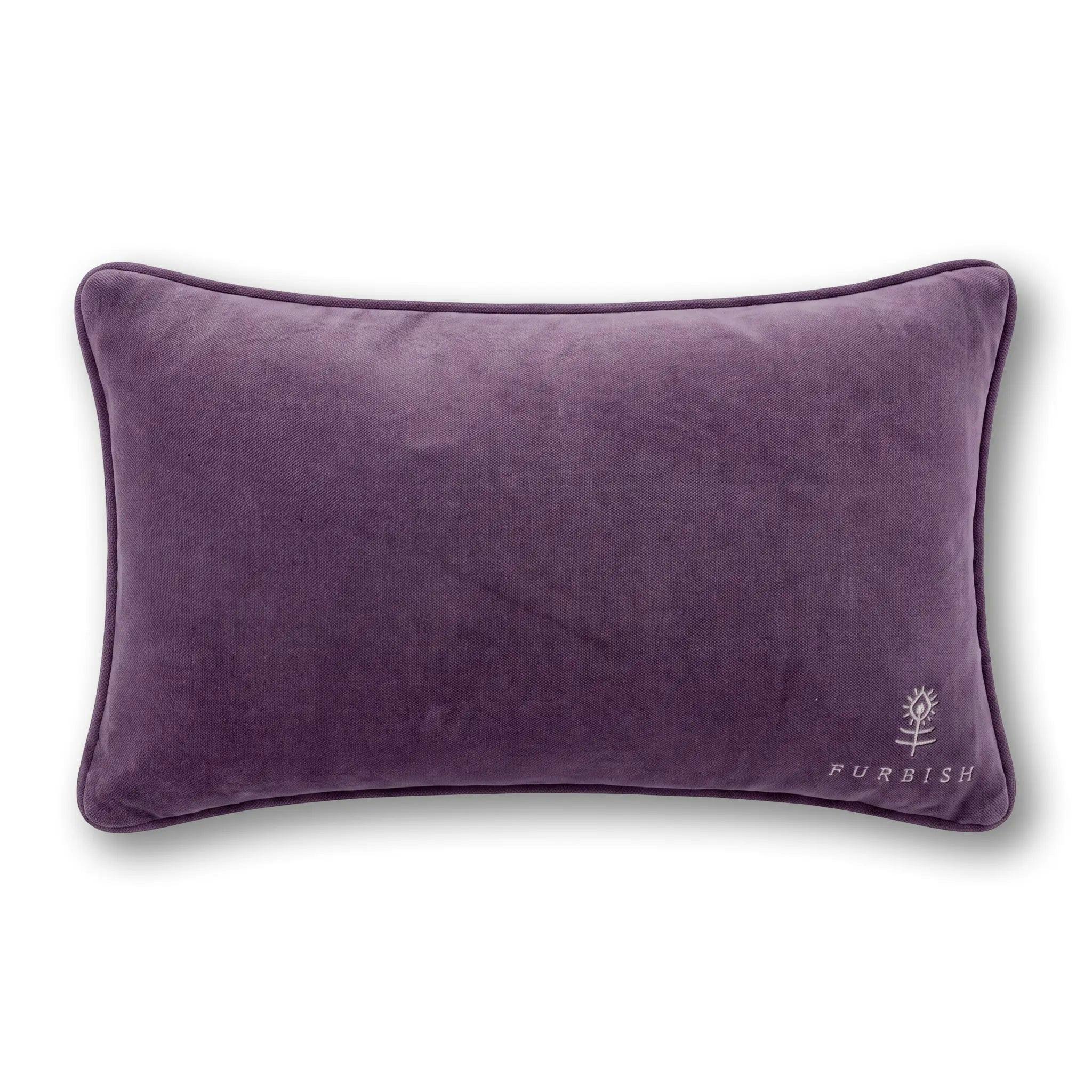 No Tricks Needlepoint Pillow