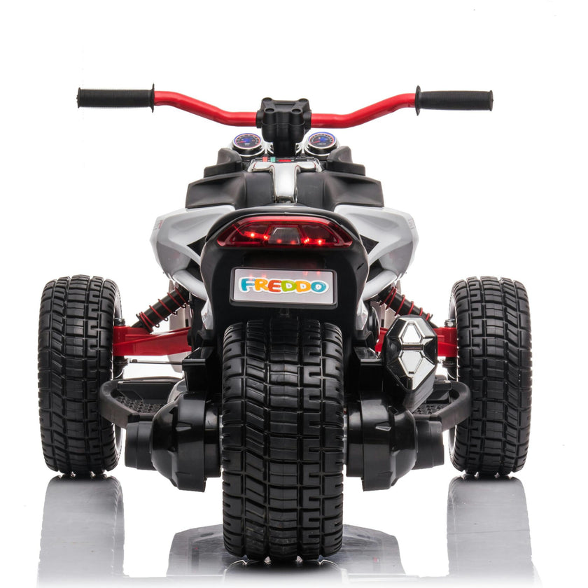 24V Freddo Spider 2 Seater Ride-On 3 Wheel Motorcycle
