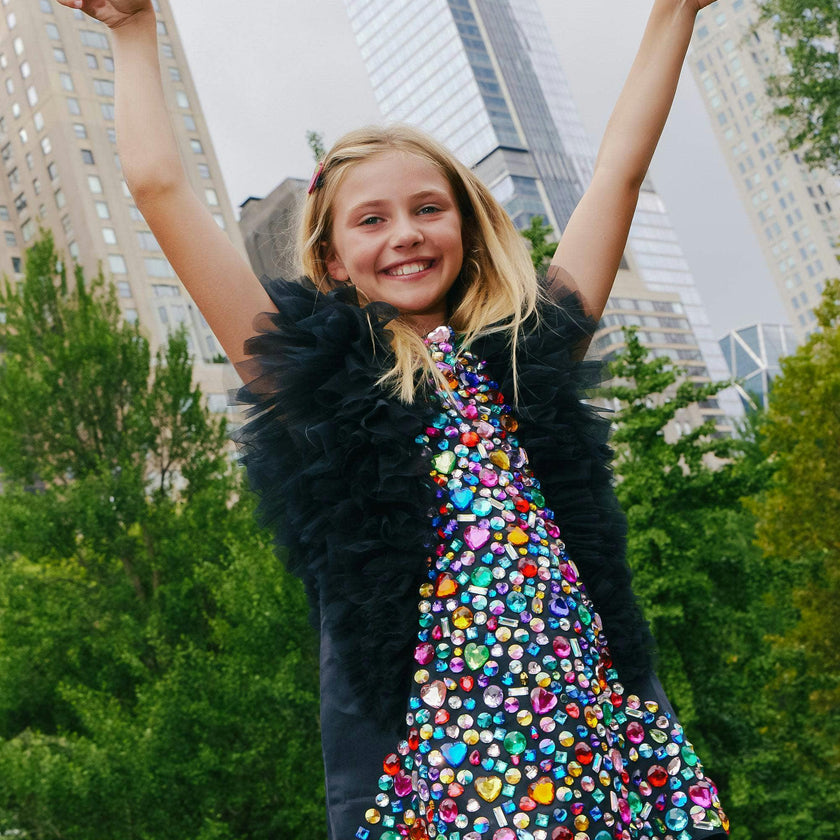 Bejeweled Gem Dress