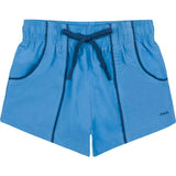 Boys Balboa Blue Panelled Boardie
