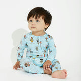 Goodnight World Bamboo Convertible Footie