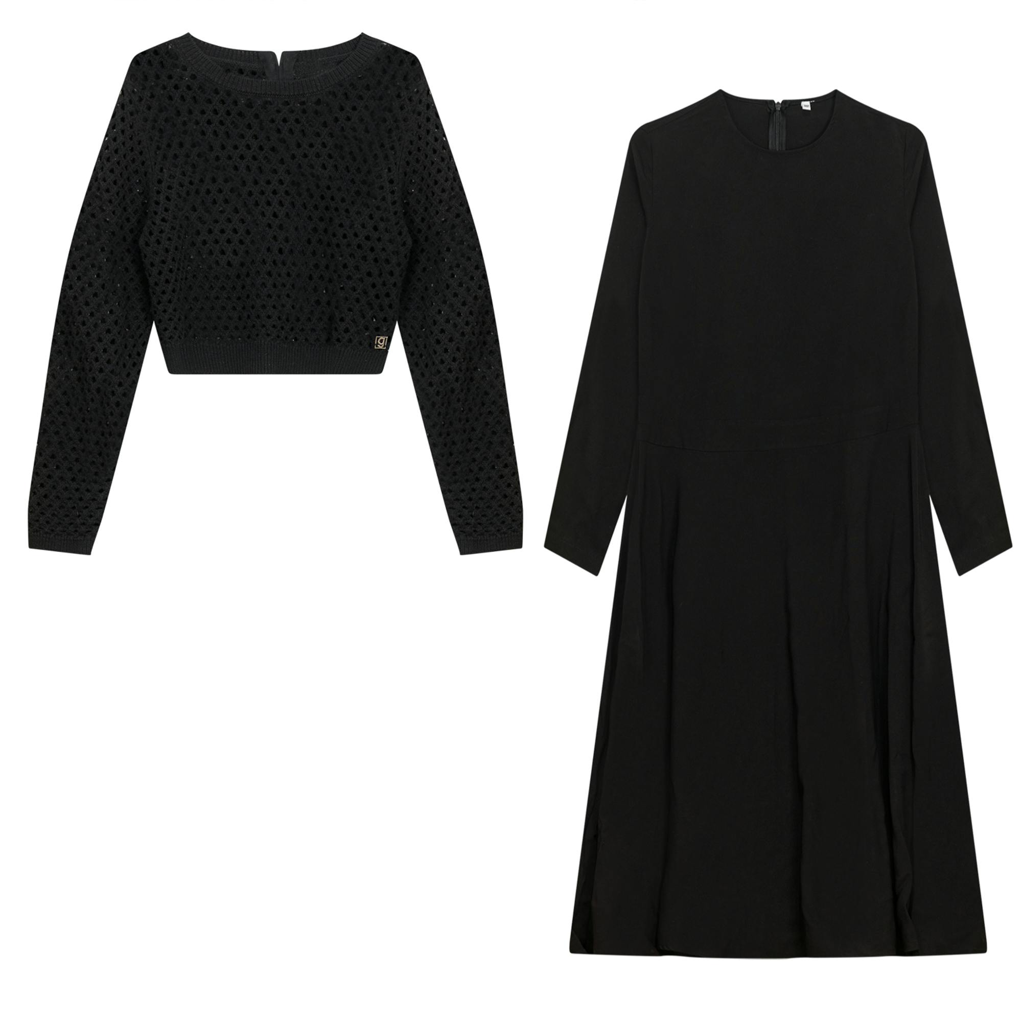 Woven Crochet Dress