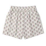 Organic Tie Up Top & Shorts Set - Lavender