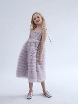 Lavender Liliana Sequin Tulle Dress