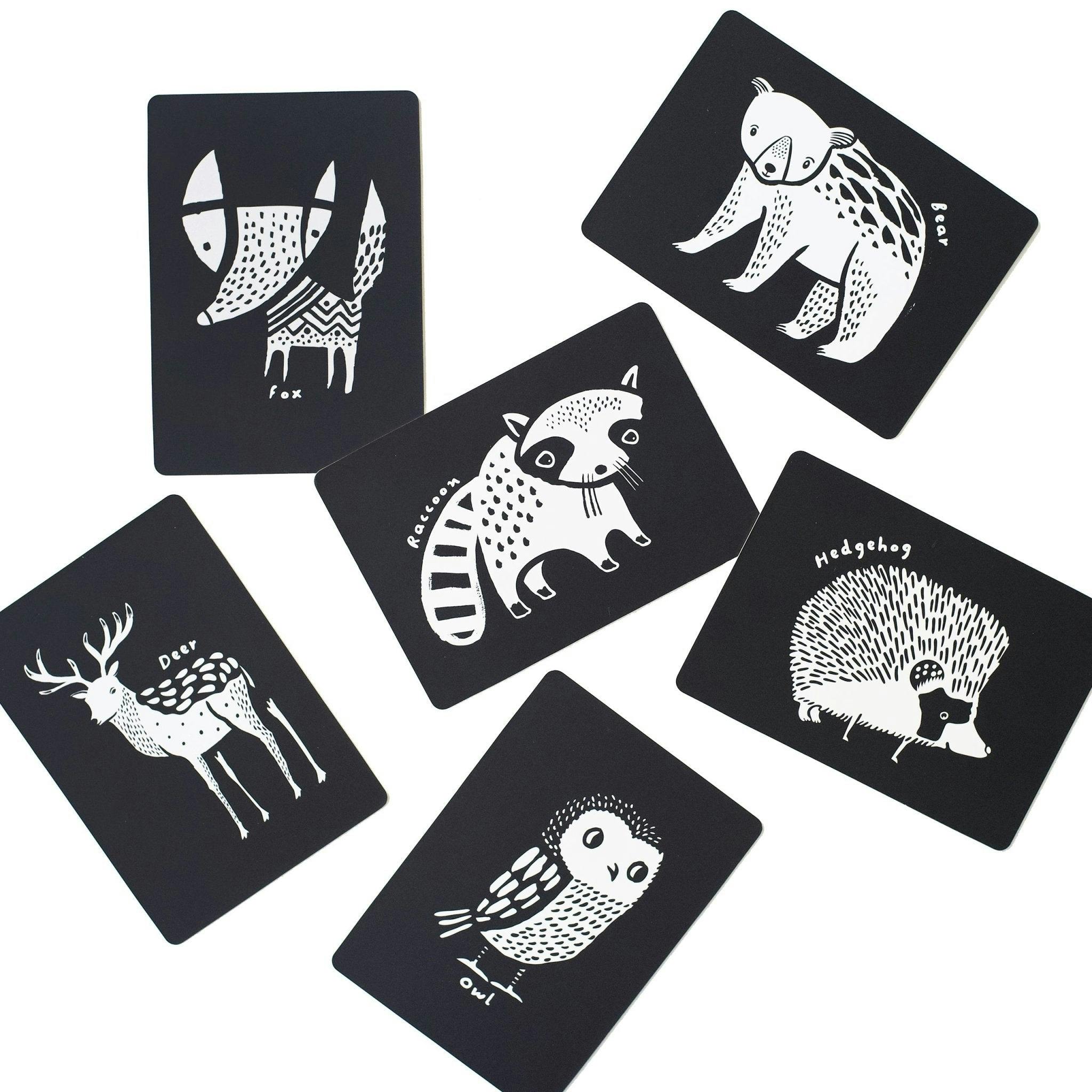Woodland Art Cards for Baby