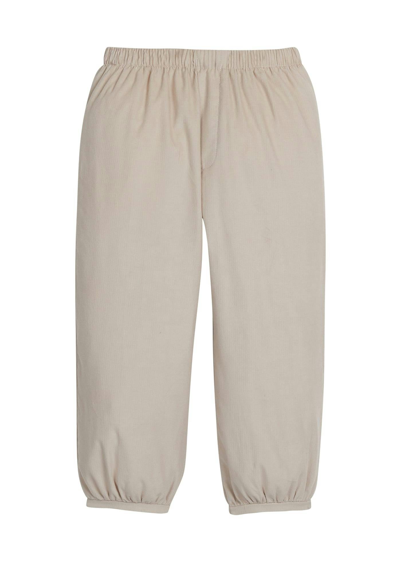 Banded Pants - Stone Corduroy
