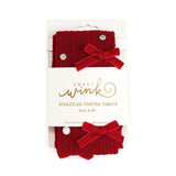 Ruby Red Bedazzled Tights