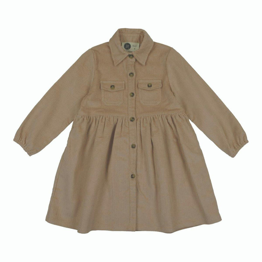 Corduroy Pocket Dress