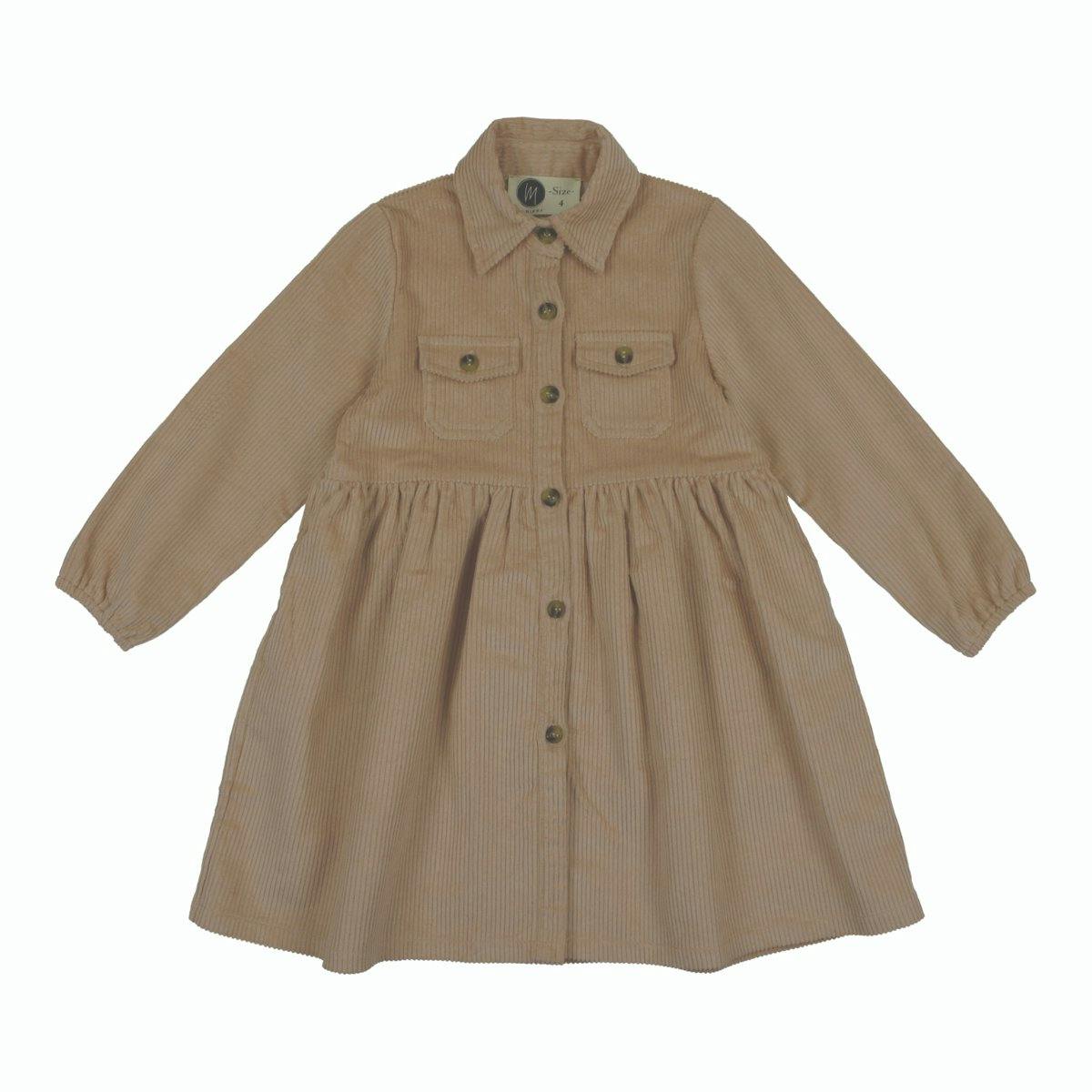 Corduroy Pocket Dress