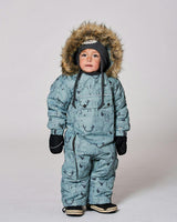 One-Piece Baby Play Snowsuit Designed for Car Seat