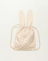 Bunny Drawstring Backpack - Butterflies