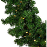 9-Foot 100-Light Pre-Lit LED Vanderbilt Garland