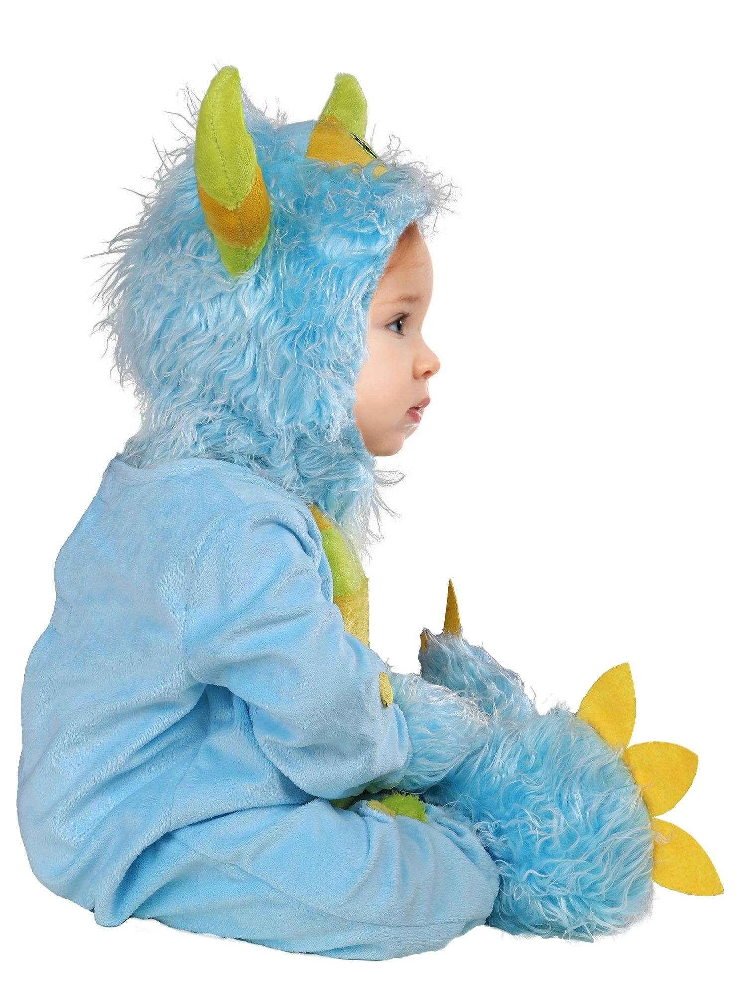 Blue Fluffy Monster Costume for Babies and Toddlers