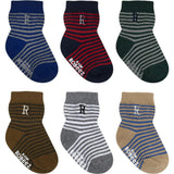 Striped Monograms Socks