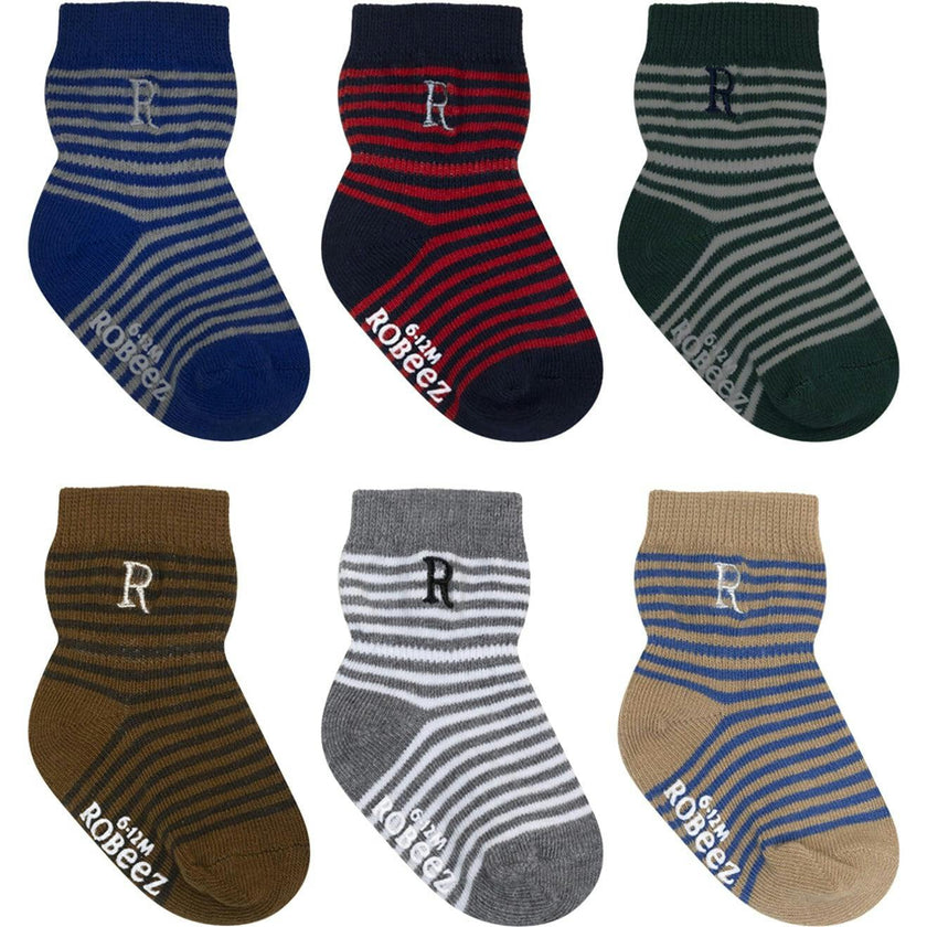 Striped Monograms Socks