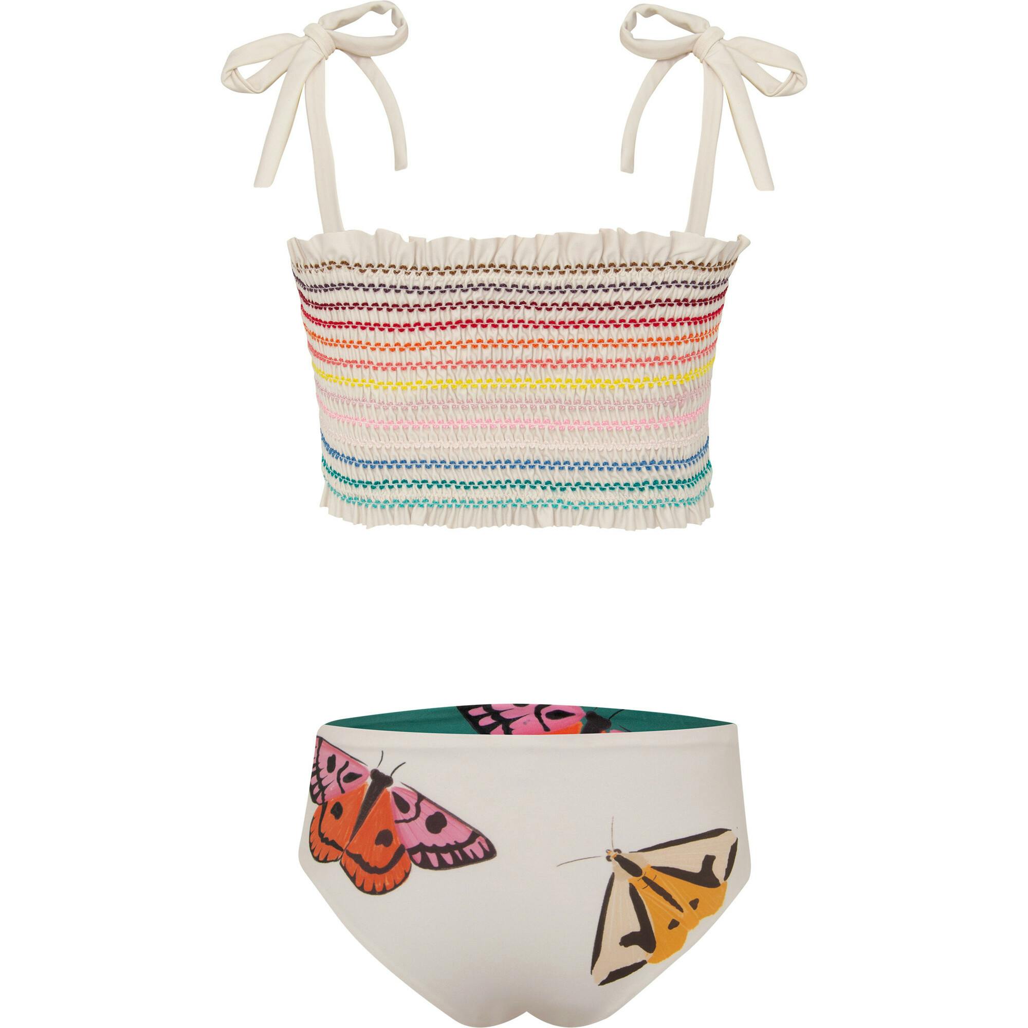 POLILLA ARCOIRIS CRUDO - WAFFLE BIKINI