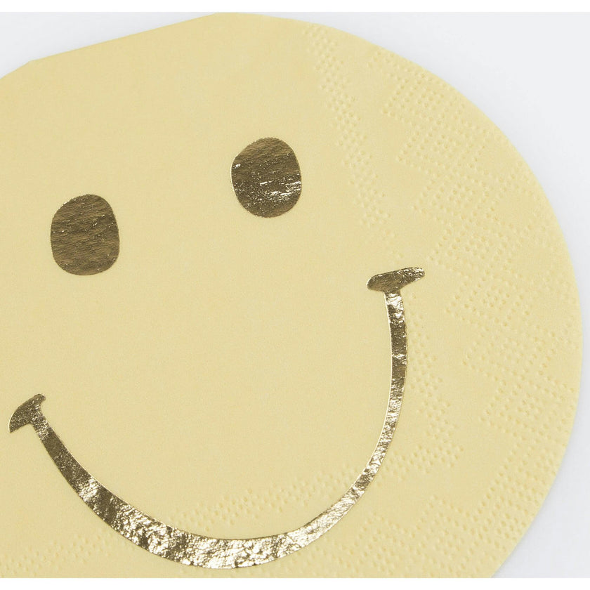 Happy Icons Shaped Napkins