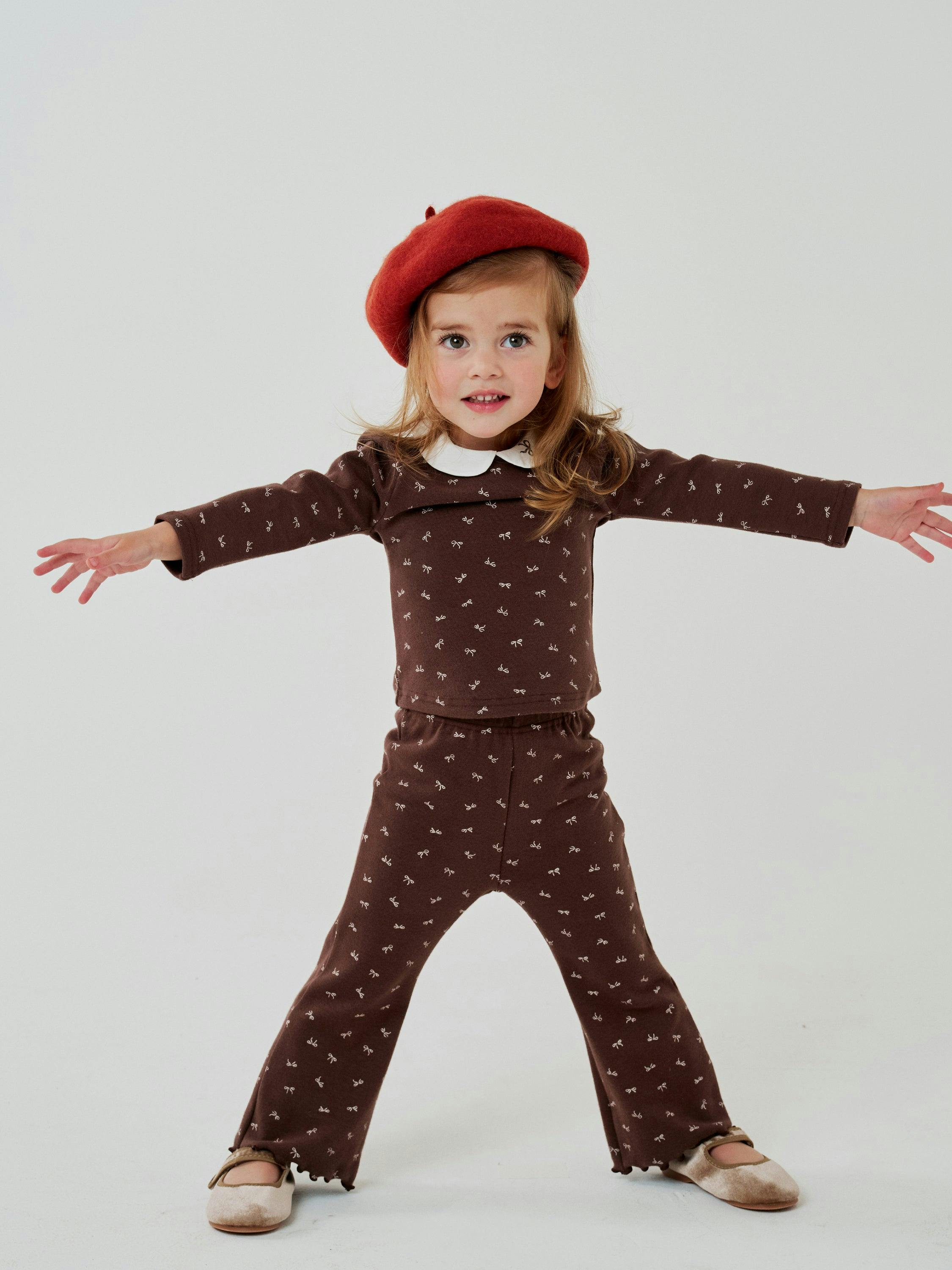 Ribbon Bootcut Flare Pants