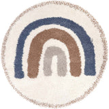 Bohemian Rainbow Round Rug