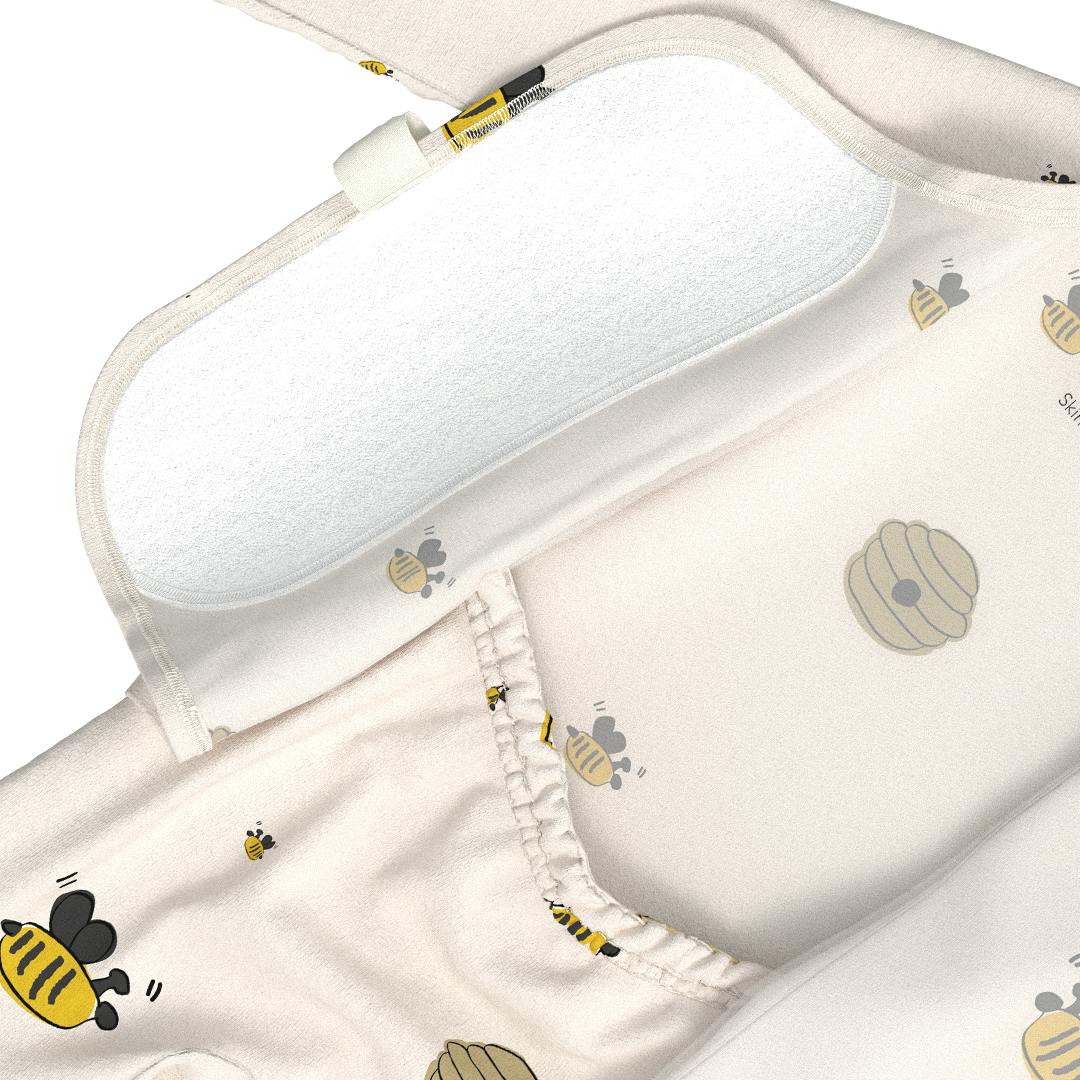 Footie - Bees & Honey