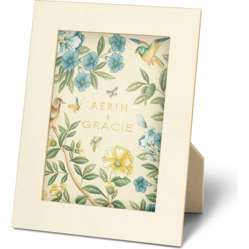 Aerin & Gracie Heathcote Lacquer Frame, Cream