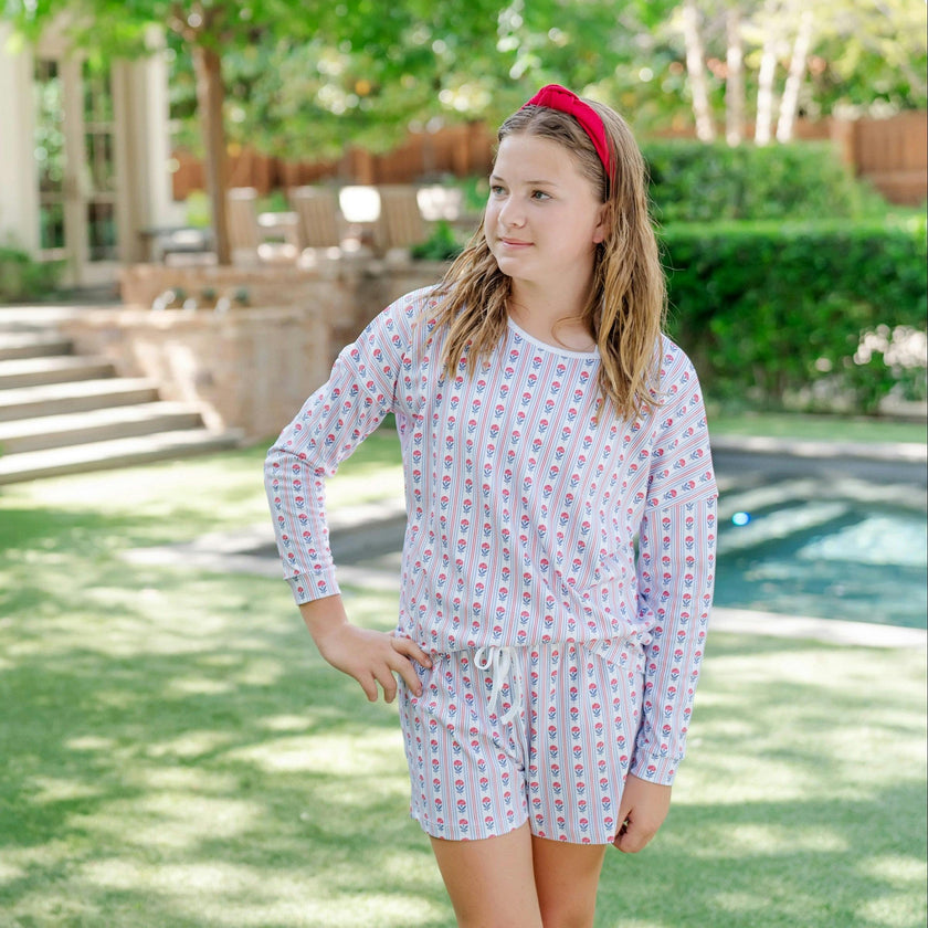 Anna Women's Longsleeve & Short Set - Liberty Floral
