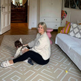 Modern Blocks - Desert Sand - Play Mat, Prints