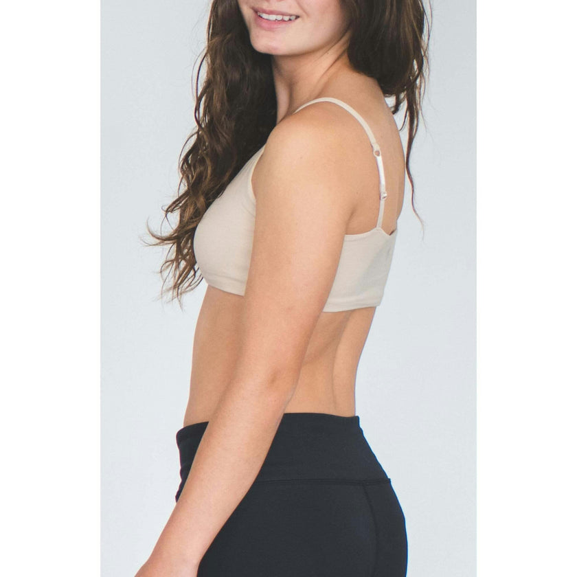 Bleum Neutral Bamboo Girls Seamless Bra Honey-Sky